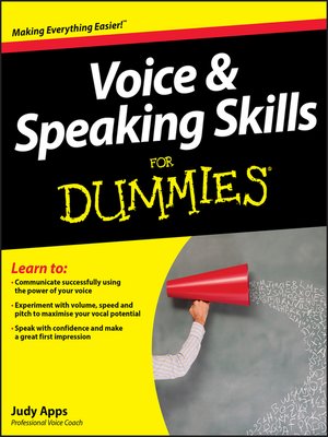 cover image of Voice and Speaking Skills For Dummies